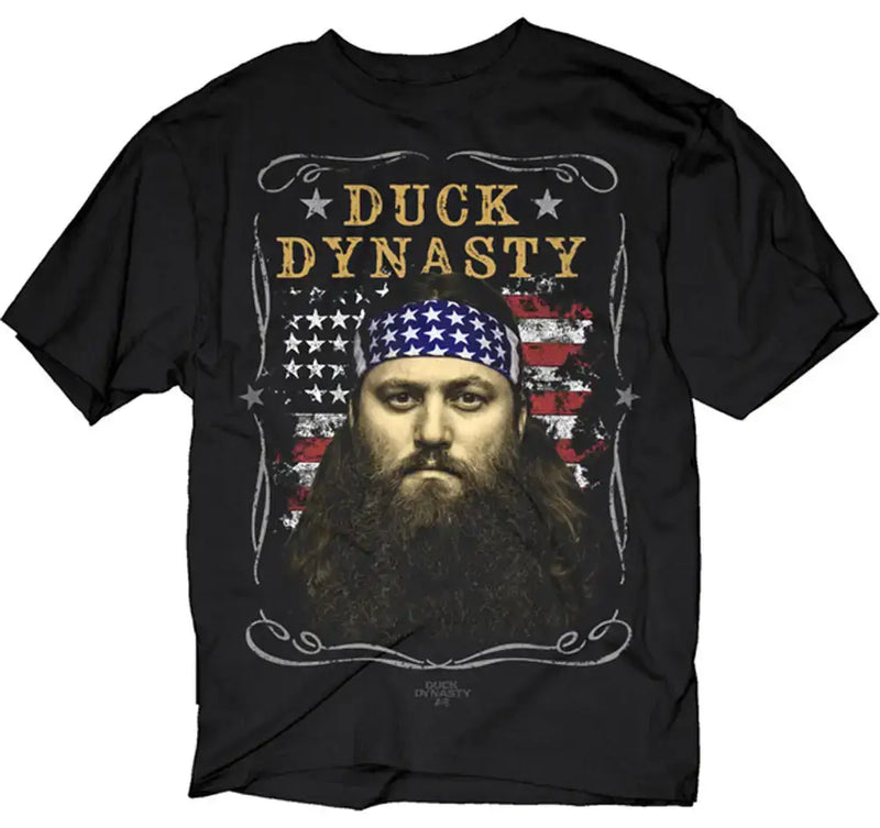 Duck Dynasty - American Beard Willie TV Show Adult T-Shirt (XX-Large)