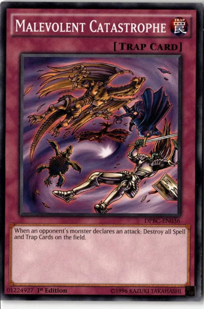 Duelist Pack: Battle City #DPBC-EN036 Malevolent Catastrophe - Yu-Gi-Oh! Card Single