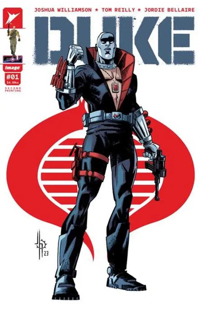 Duke #1 2nd Print Cover B Jason Howard Variant - Back Issues