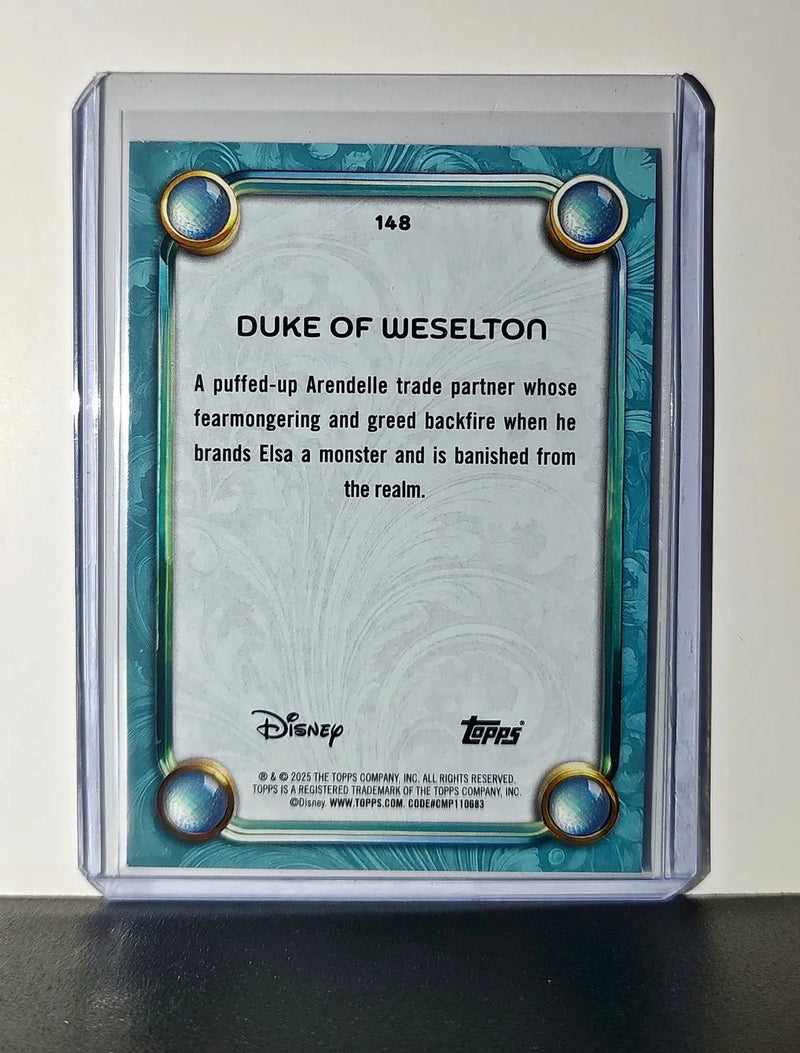 Duke of Weselton 2025 Topps Disney Wonder #148 Diamond Card Frozen - Non-Sports Card Single