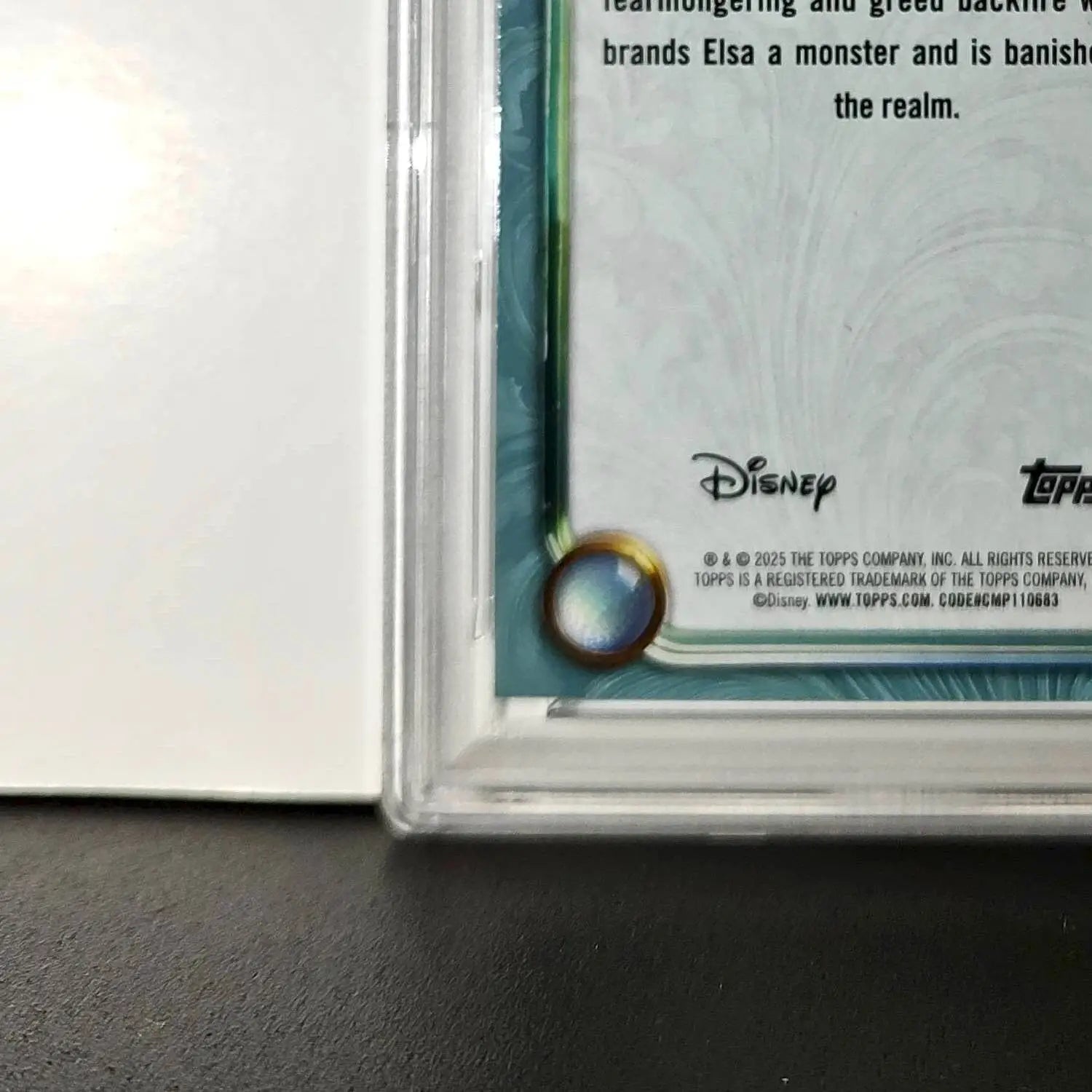 Duke of Weselton 2025 Topps Disney Wonder #148 Diamond Card Frozen PSA 7 - Non-Sports Card Single
