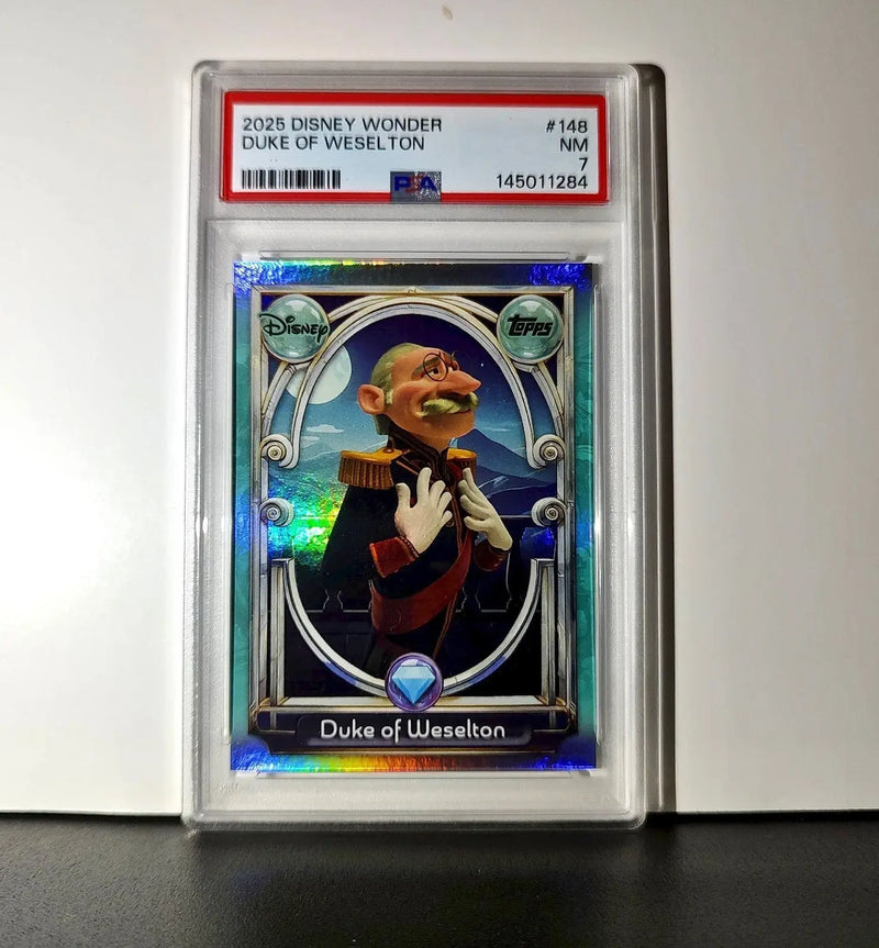 Duke of Weselton 2025 Topps Disney Wonder #148 Diamond Card Frozen PSA 7 - Non-Sports Card Single