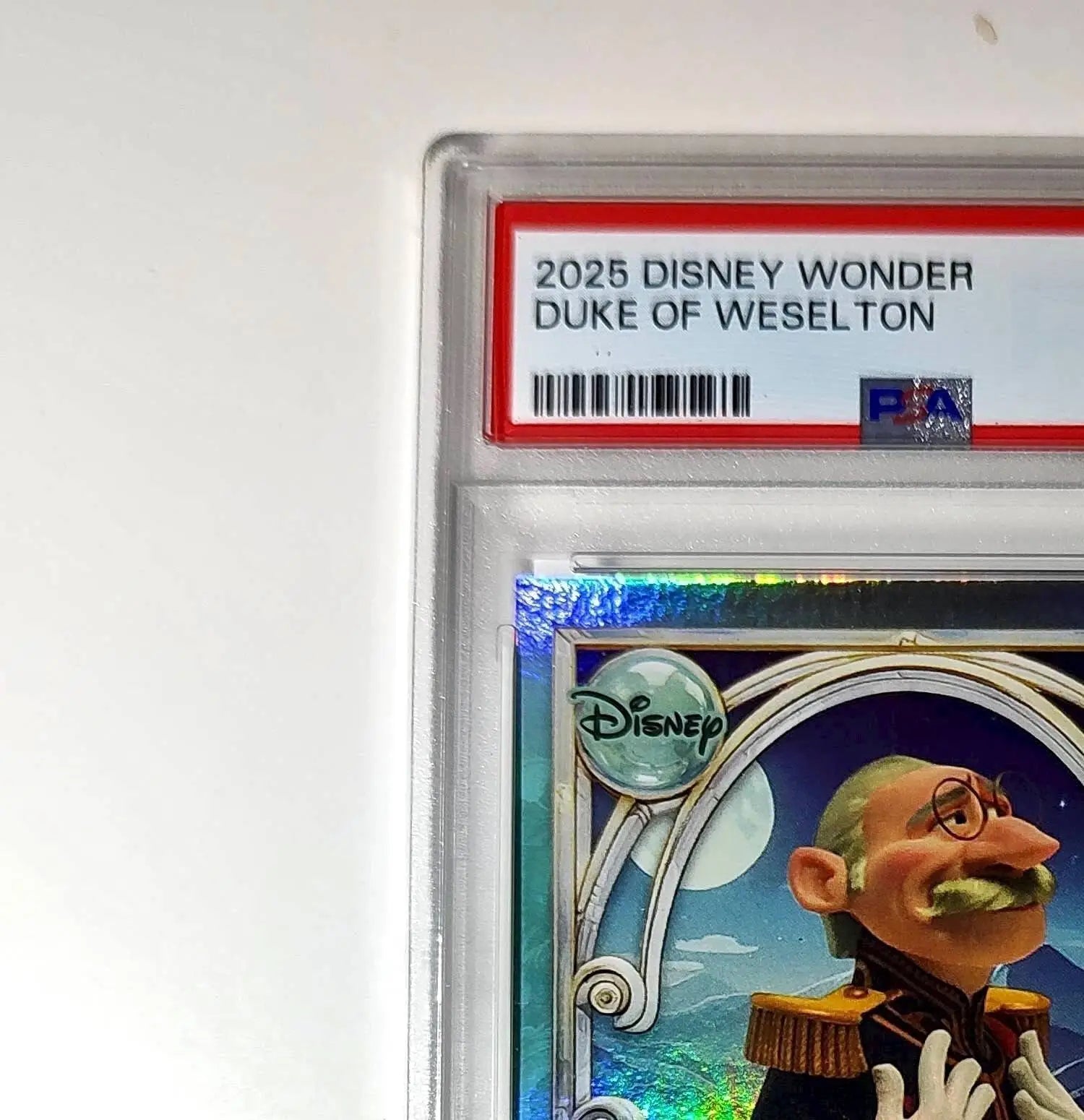Duke of Weselton 2025 Topps Disney Wonder #148 Diamond Card Frozen PSA 7 - Non-Sports Card Single