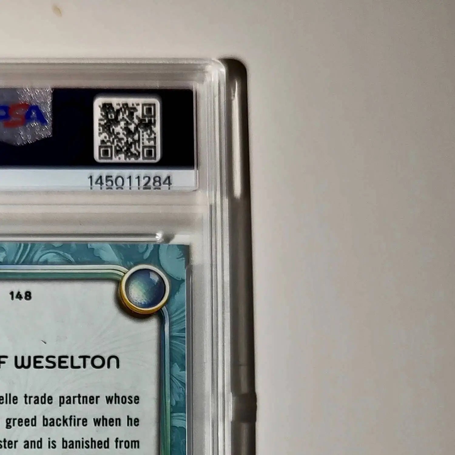 Duke of Weselton 2025 Topps Disney Wonder #148 Diamond Card Frozen PSA 7 - Non-Sports Card Single