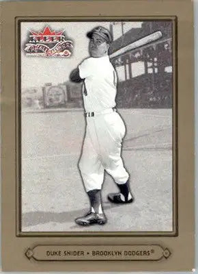 Duke Snider - 2002 Fleer Fall Classic - #60 - Baseball - Baseball Card Single