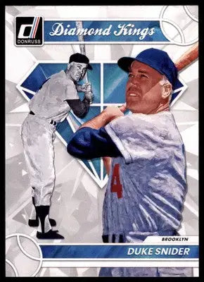 Duke Snider 2023 Donruss Diamond Kings #9 Brooklyn Dodgers - Baseball Card Single
