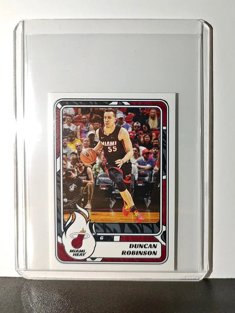 Duncan Robinson 2024-25 Panini NBA #206 Sticker Card Miami Heat