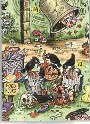 Dune Boone - 2022 Topps Garbage Pail Kids: Book Worms - #19b - Non_sport - Non-Sports Card Single