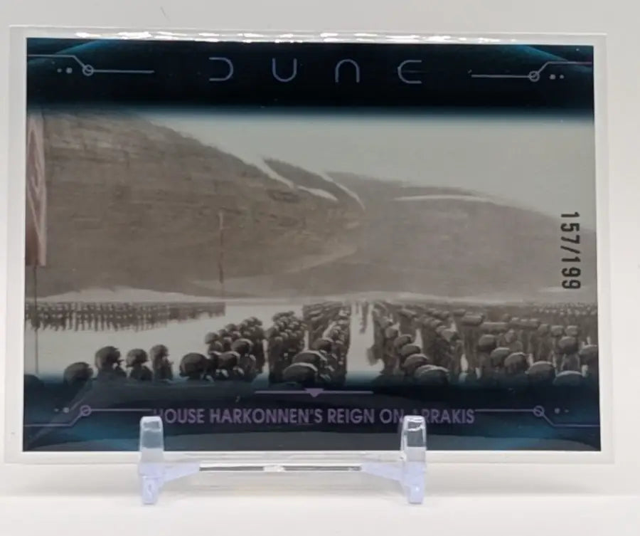 Dune Chrome 2024 Topps House Harkonnen’s Reign on Arrakis Refractor /199 - Non-Sports Card Single