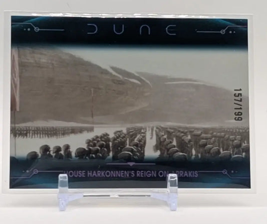 Dune Chrome 2024 Topps House Harkonnen’s Reign on Arrakis Refractor /199 - Non-Sports Card Single