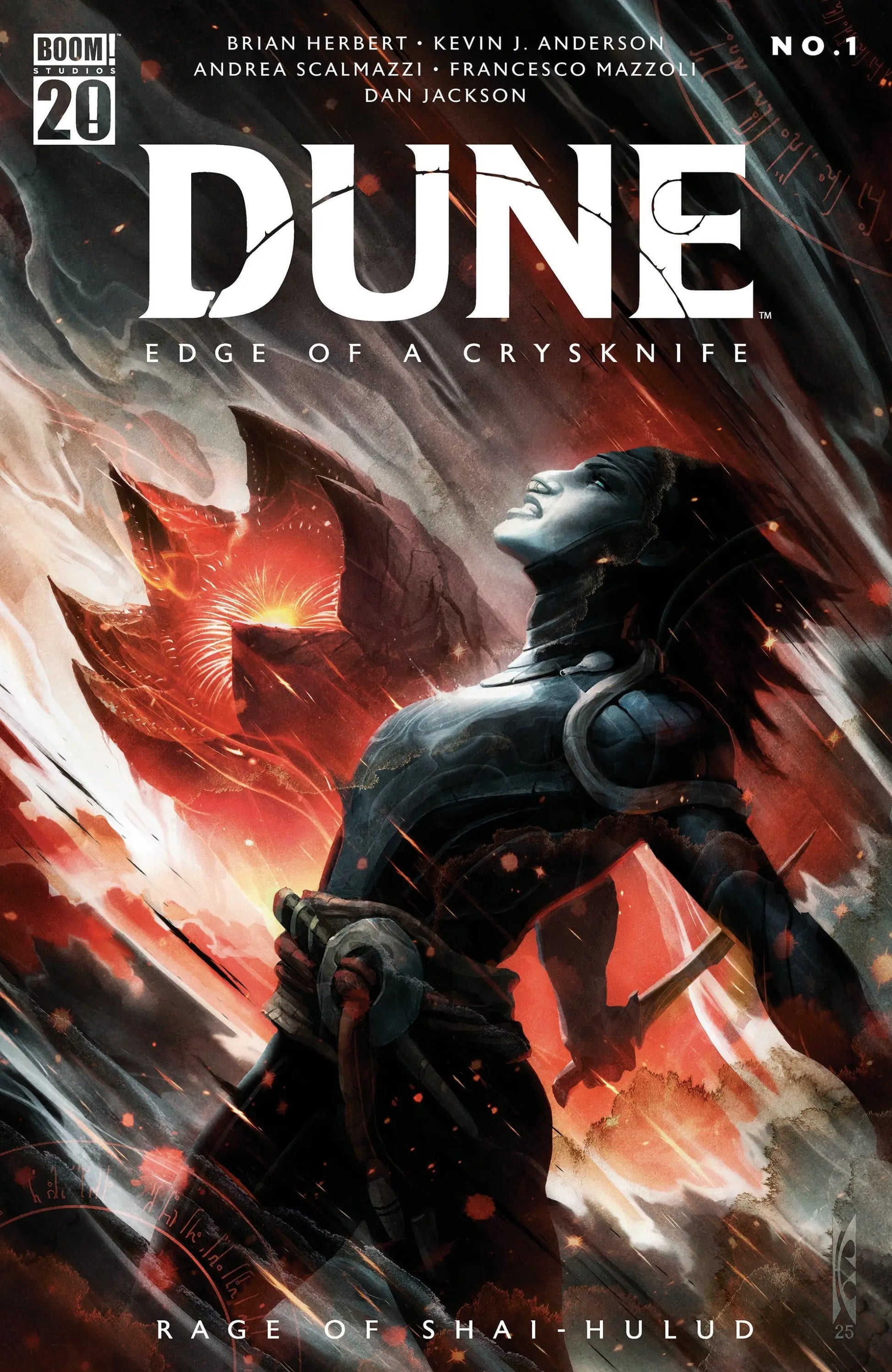 Dune: Edge Of A Crysknife: Rage Of Shai-Hulud #1 A Main (Dressed Swanland) - Comic Book