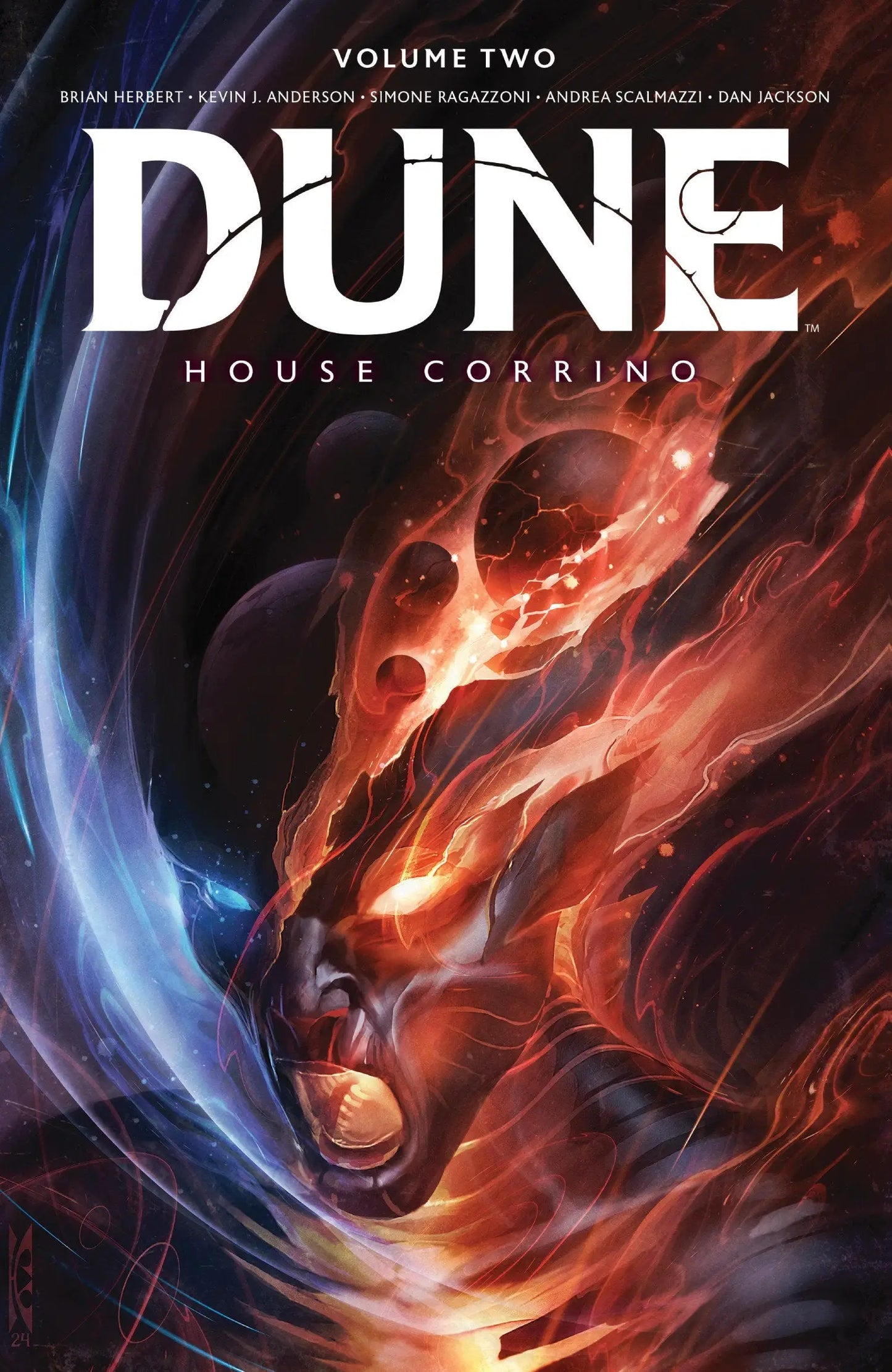 Dune House Corrino graphic novel cover for Dune House Corrino Volume 2
