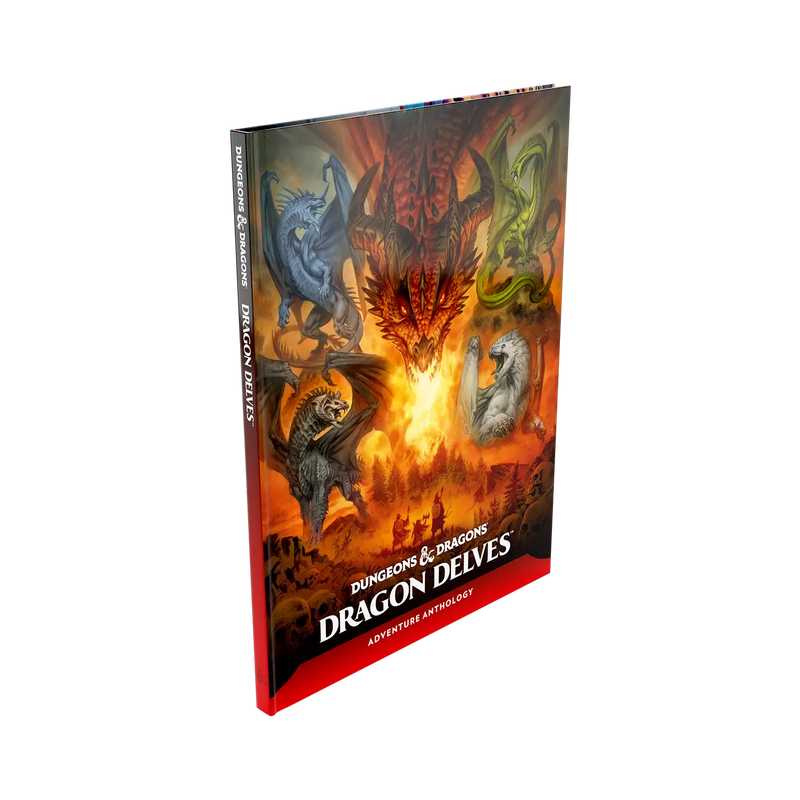 Dungeons & Dragons 5th Edition Dragon Delves adventure anthology with unique art styles