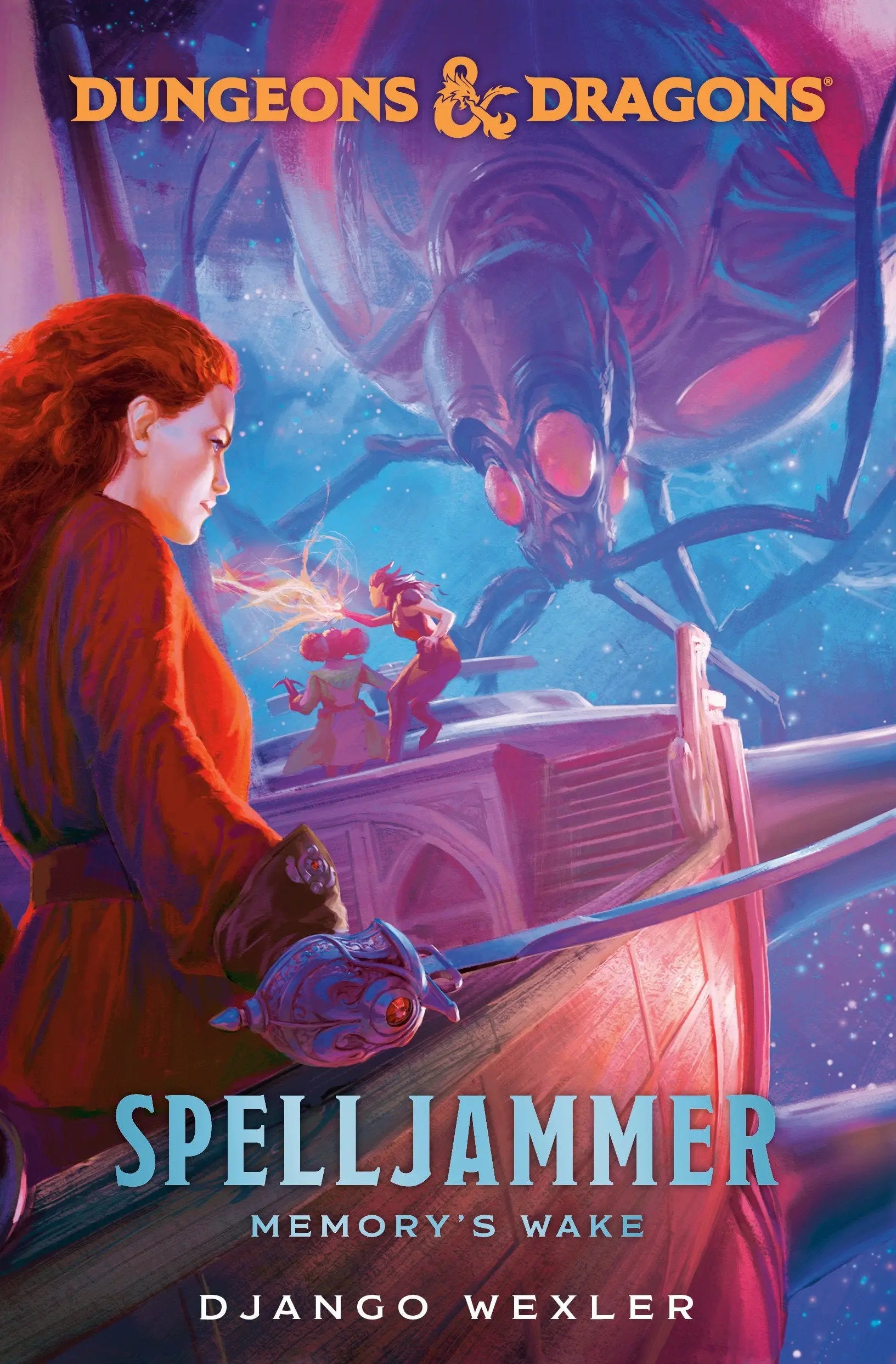 Fantasy book cover for Dungeons & Dragons Spelljammer Memory’s Wake product