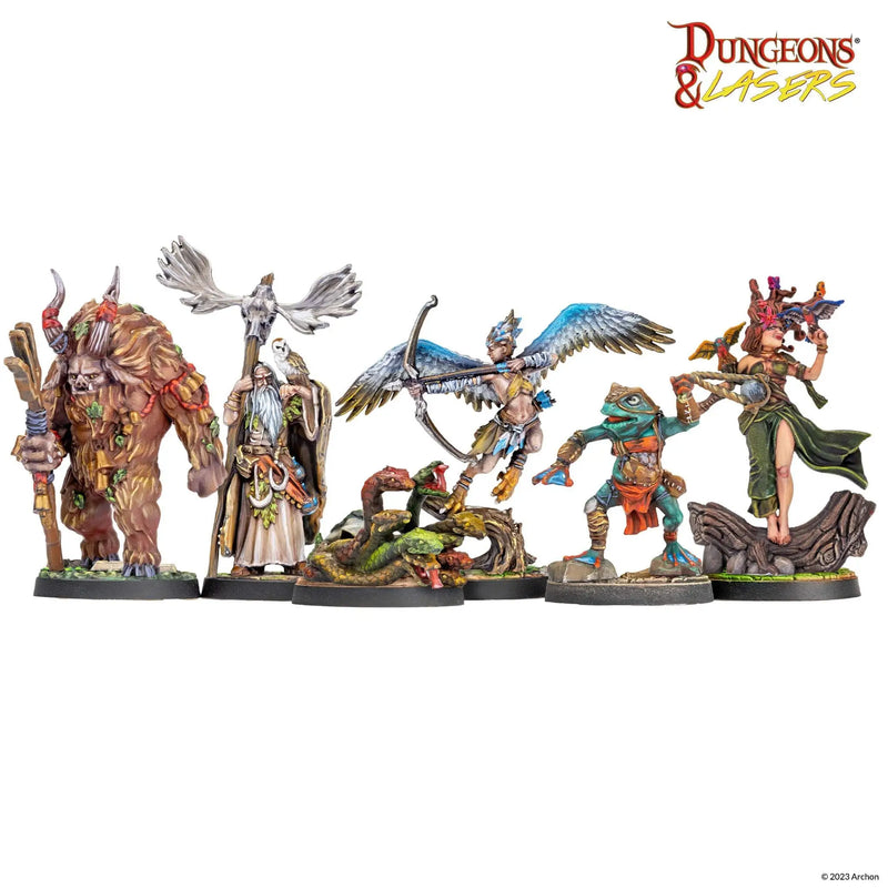 Dungeons & Lasers: Miniatures - Fantasy Miniatures Set - Miniatures