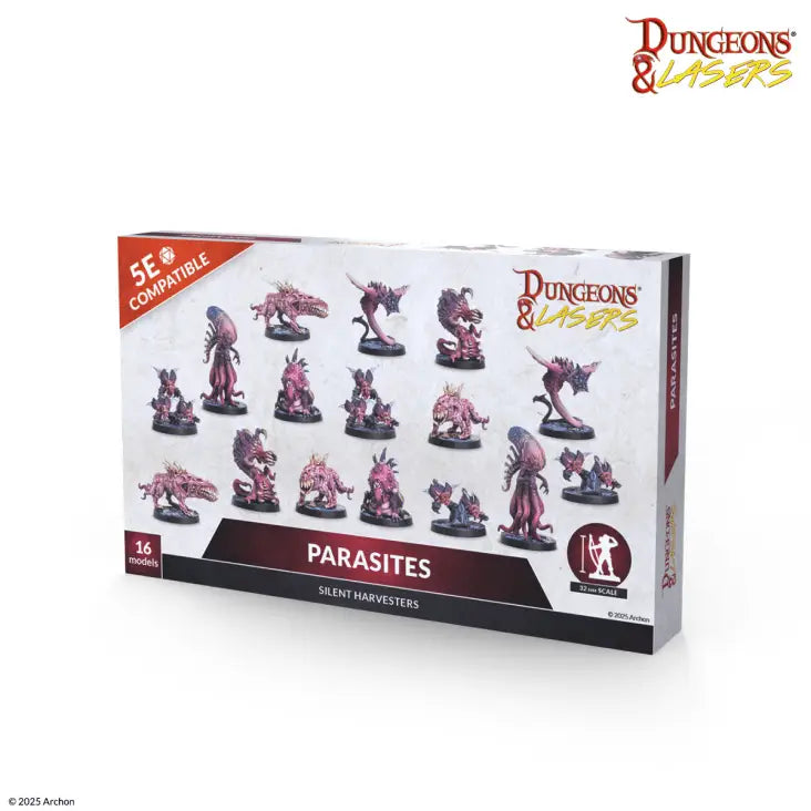 Dungeons & Lasers: Miniatures - Parasites - Miniatures