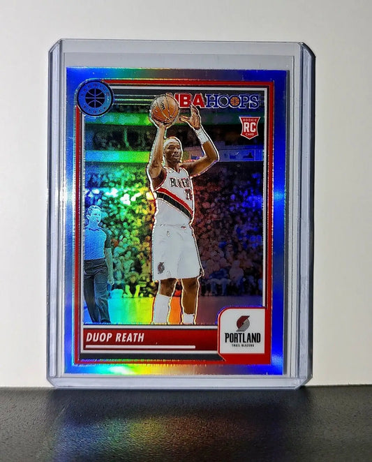 Duop Reath 2023-24 Panini Premium Stock NBA Hoops #111 Rookie Prizm Refractor - Basketball Card Single