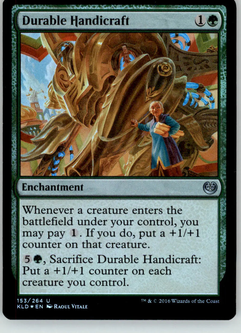 Durable Handicraft - Kaladesh - 153 - Foil NM Magic: The Gathering - Magic Card Single