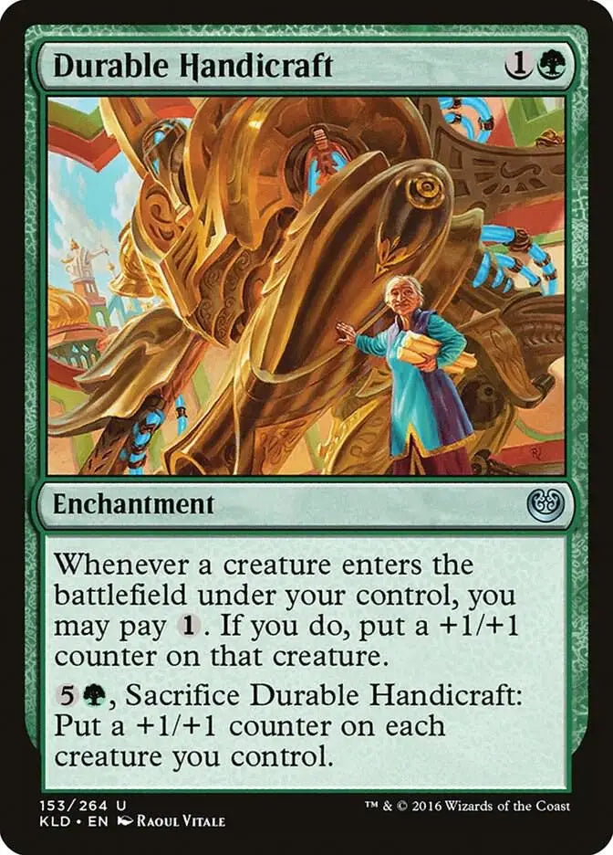 Durable Handicraft - Kaladesh - 153 - Foil NM Magic: The Gathering - Magic Card Single