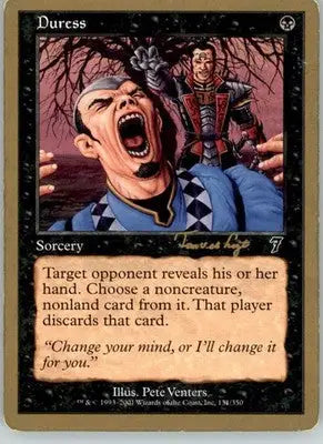 Duress - 2001 Tom van de Logt World Championship Decks - MP Magic - Magic Card Single