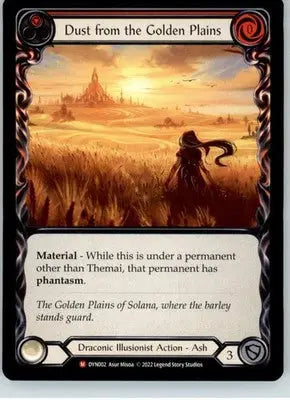 Dust from the Golden Plains - Dynasty - DYN002 - Normal NM - TCG Card Single