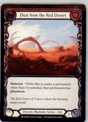 Dust from the Red Desert - Dynasty - DYN003 - Normal NM - Non-Sports Card Single