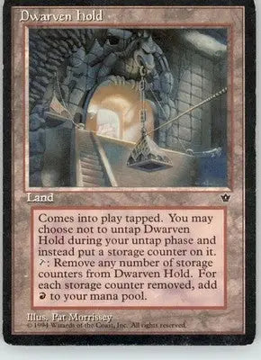Dwarven Hold - Fallen Empires - MP Magic: The Gathering - Magic Card Single