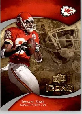 Dwayne Bowe - 2009 Upper Deck Icons - #64 - Football - Football Card Single