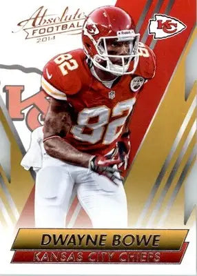 Dwayne Bowe - 2014 Panini Absolute - #61 - Retail Football - Football Card Single