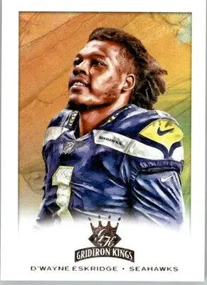 D’Wayne Eskridge - 2021 Panini Chronicles - #GK-33 - Gridiron Kings Football - Football Card Single