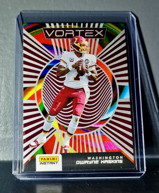 Dwayne Haskins 2020 Panini NFL Instant Vortex #10 Football Card 1/935 - Football Card Single
