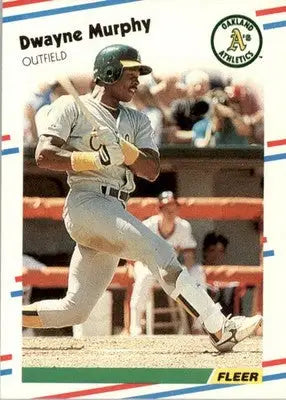 Dwayne Murphy - 1988 Fleer - #287 - Baseball - Baseball Card Single