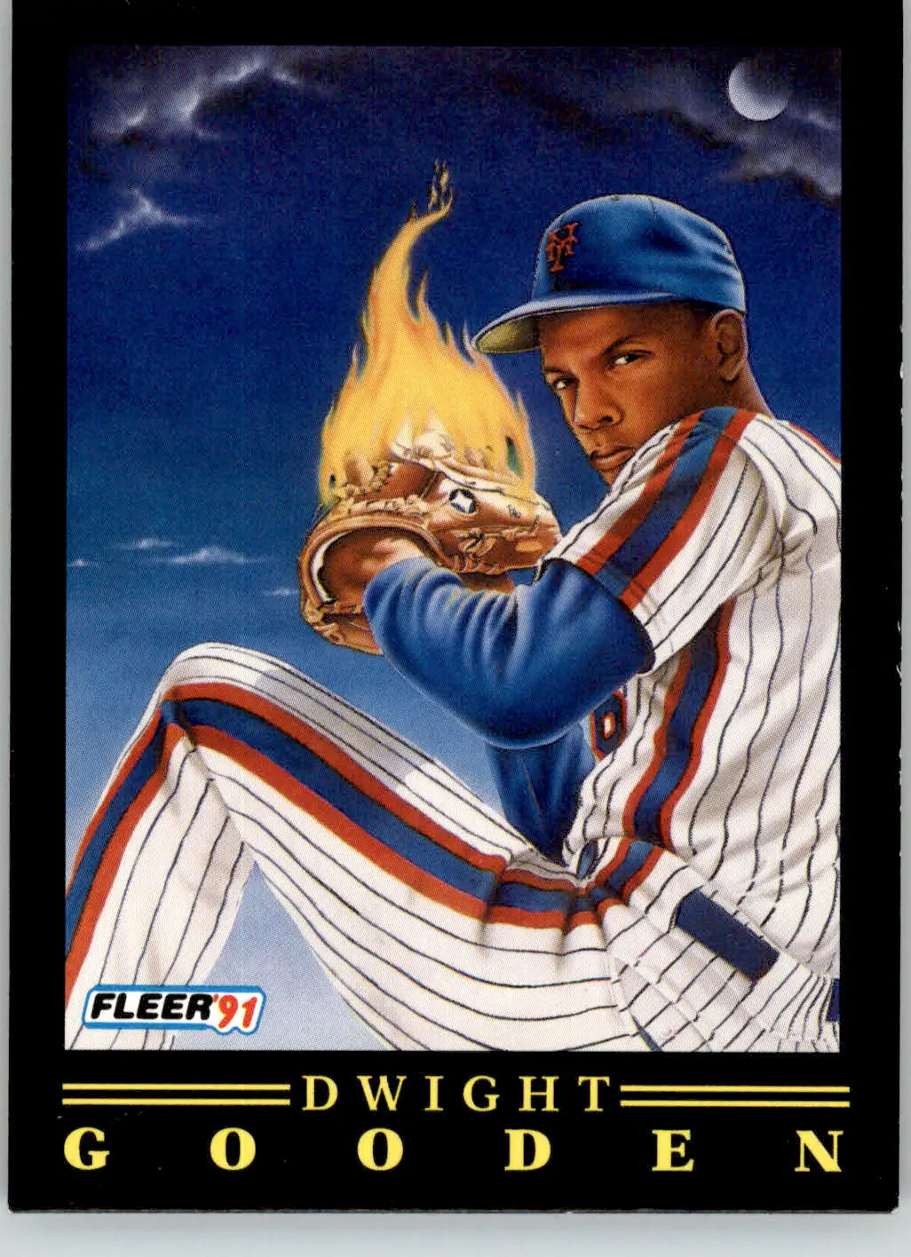 Dwight Gooden - 1991 Fleer - #7 - Pro-Visions Baseball - Baseball Card Single