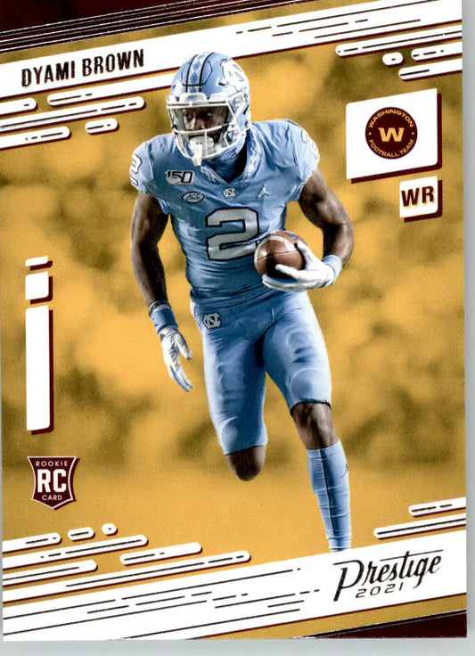 Dyami Brown - 2021 Panini Prestige - #239 - RC Football - Football Card Single