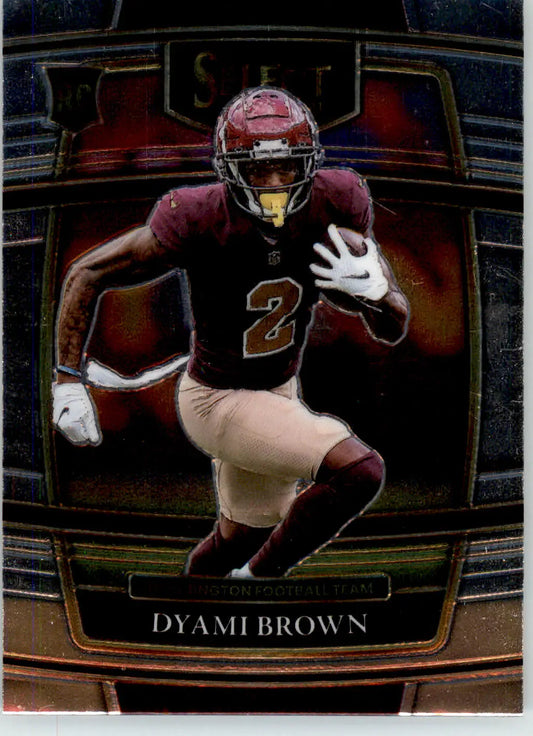Dyami Brown - 2021 Panini Select - #67 - RC Football - Football Card Single