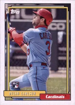 Dylan Carlson 2021 Topps Update 1992 Topps Redux #T92-45 St. Louis Cardinals - Baseball Card Single