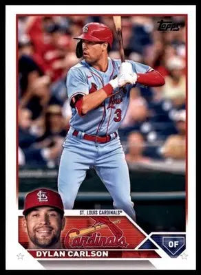 Dylan Carlson 2023 Topps #624 St. Louis Cardinals - Baseball Card Single