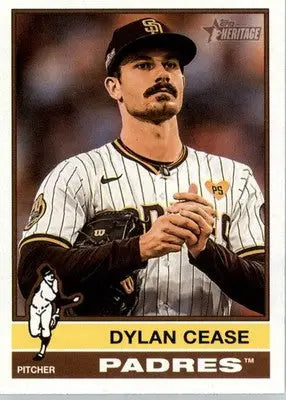 Dylan Cease - 2025 Topps Heritage - #259 - Baseball - Baseball Card Single