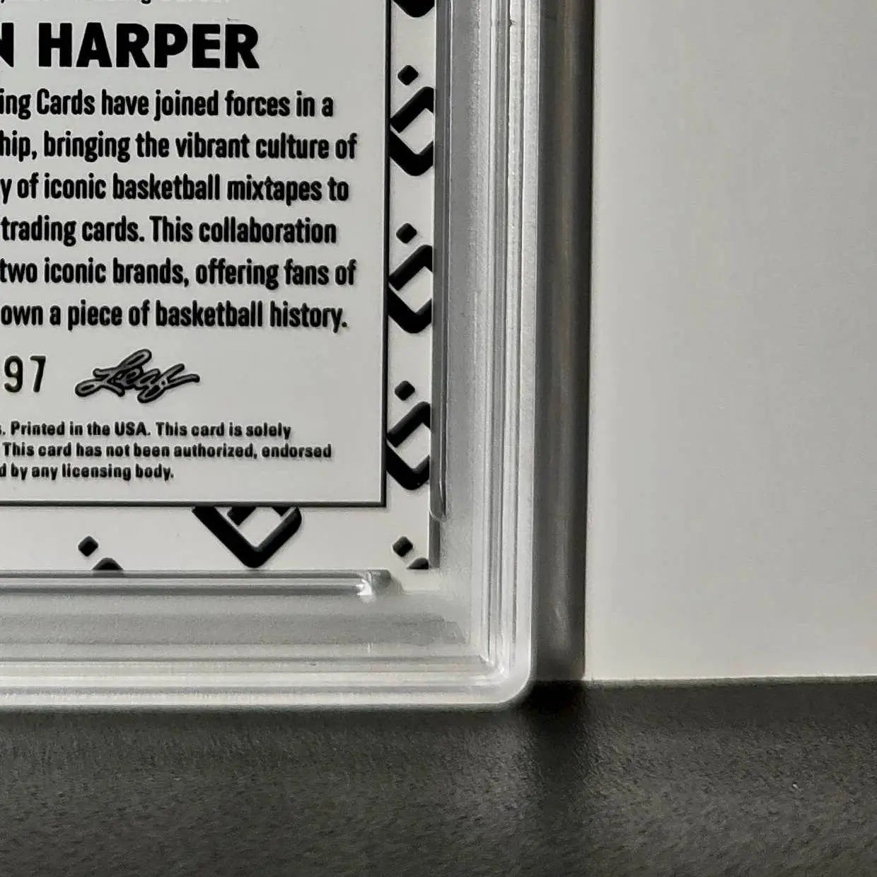 Dylan Harper 2025 Leaf Metal #BILA-DH1 Refractor PSA 8 Auto 10 - Sports Memorabilia