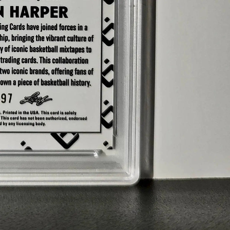 Dylan Harper 2025 Leaf Metal #BILA-DH1 Refractor PSA 8 Auto 10 - Sports Memorabilia