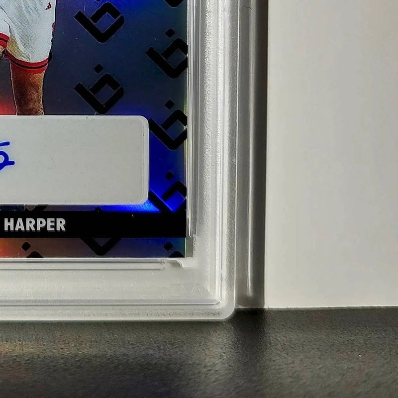 Dylan Harper 2025 Leaf Metal #BILA-DH1 Refractor PSA 8 Auto 10 - Sports Memorabilia
