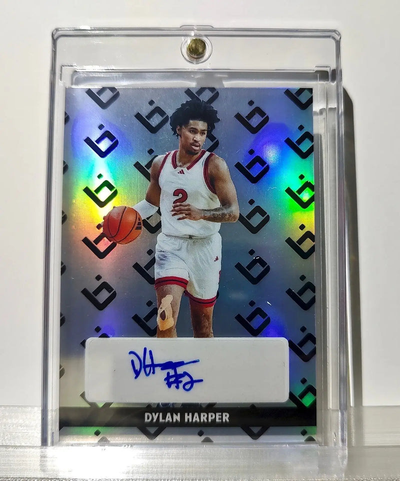 Dylan Harper Autograph 2025 Leaf #BILA-DH1 Signed Basketball Card 205/597 - Basketball Card Single