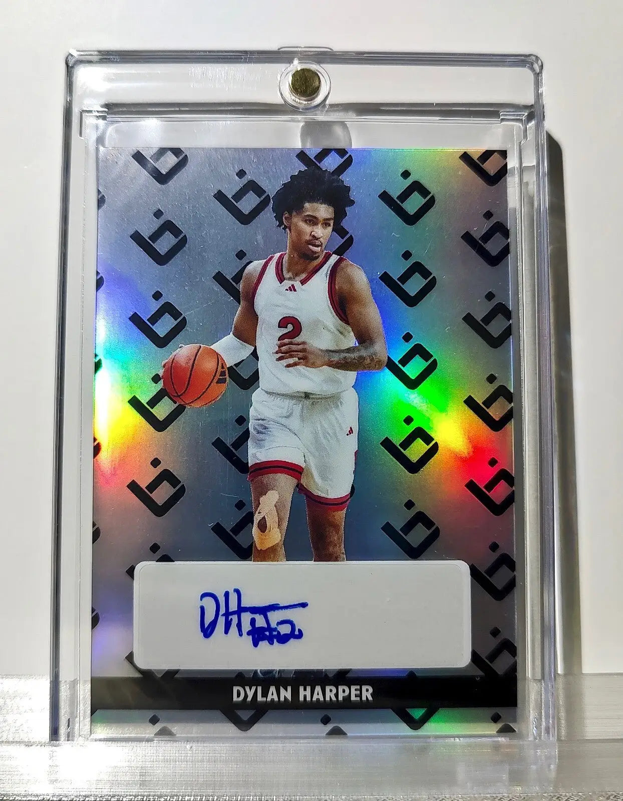 Dylan Harper Autograph 2025 Leaf #BILA-DH1 Signed Basketball Card 372/597 - Other