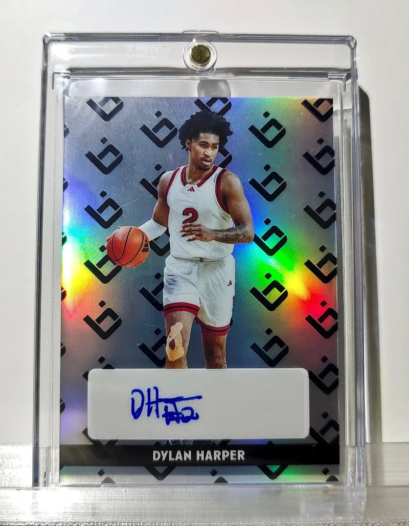 Dylan Harper Autograph 2025 Leaf #BILA-DH1 Signed Basketball Card 372/597 - Other