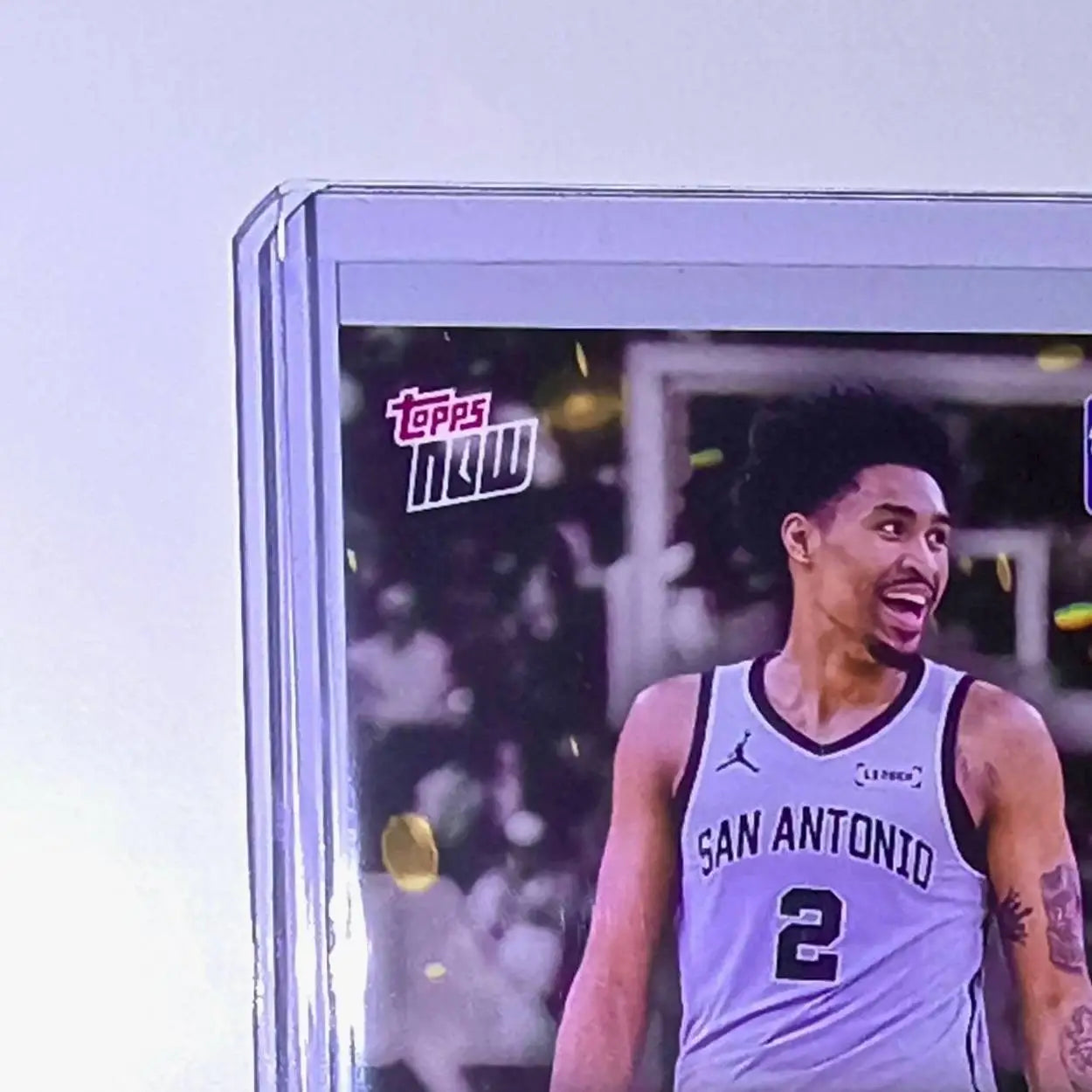 Dylan Harper Rookie 2025-26 Topps Now NBA All-Rookie 1st Team San Antonio Spurs