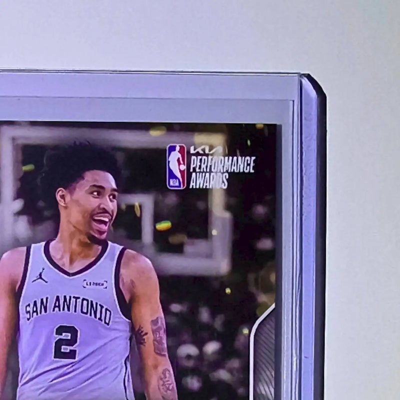 Dylan Harper Rookie 2025-26 Topps Now NBA All-Rookie 1st Team San Antonio Spurs