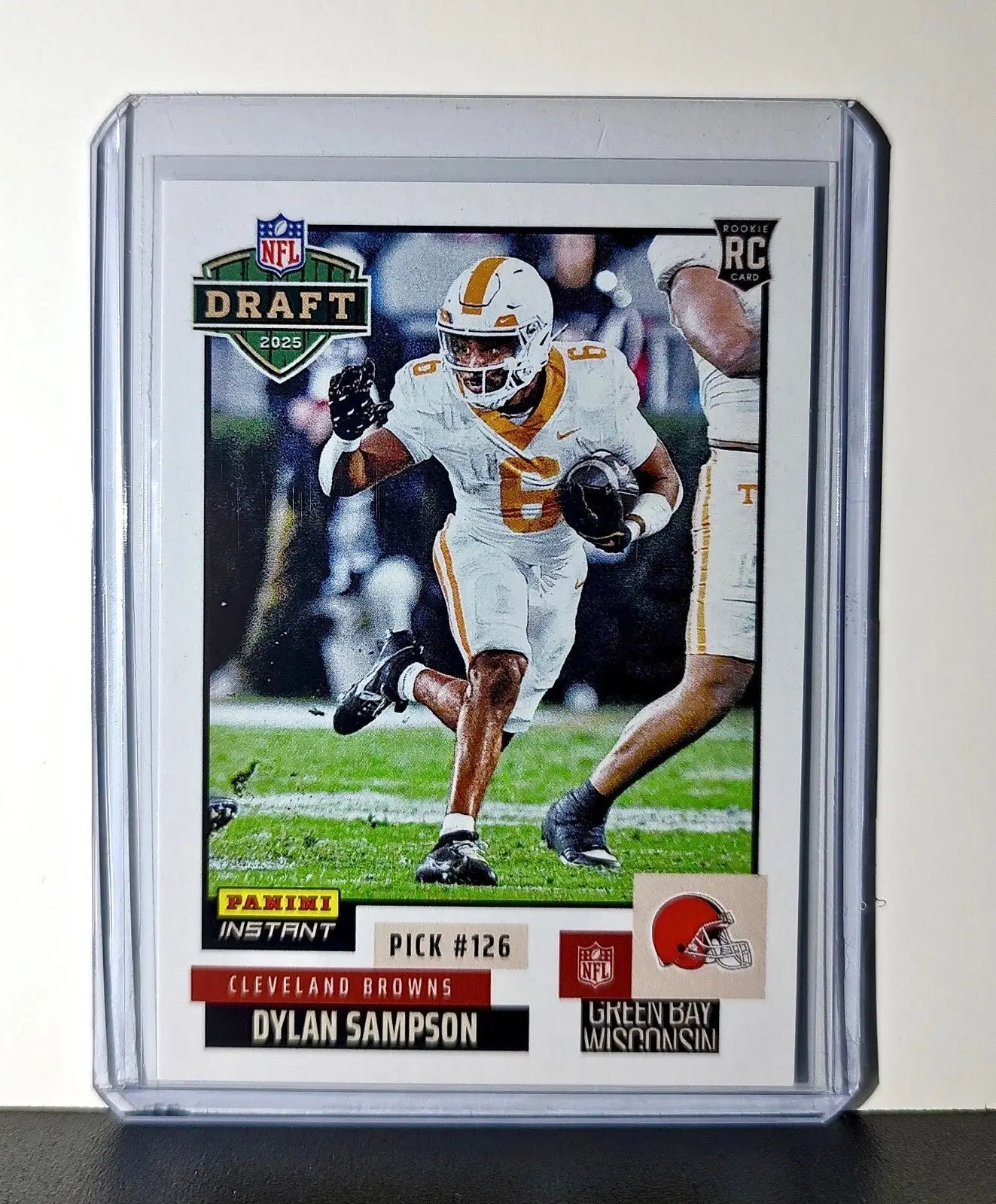 Dylan Sampson Rookie 2025 NFL Draft #33 Football Card Cleveland Browns 1 of 740 - Football Card Single