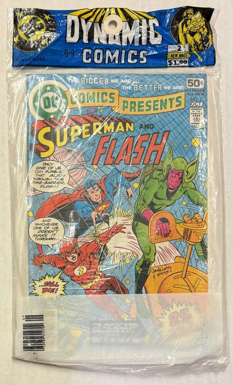 DC Comics Presents #2 Superman and the Flash Batman #303 Comics SEALED - Comic Book