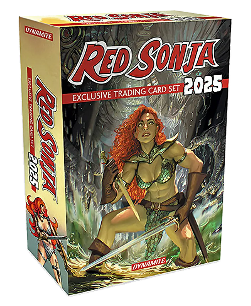 Dynamite Red Sonja 2025 Exclusive Trading Card Set with Sketch & Auto - Other