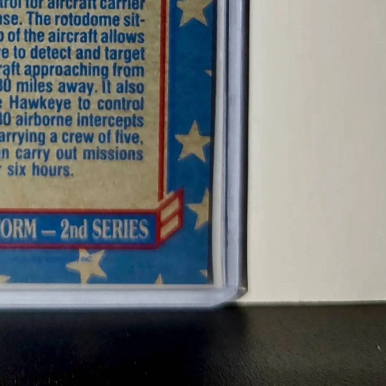 E-2C Hawkeye 1991 Topps Desert Storm #172 Card